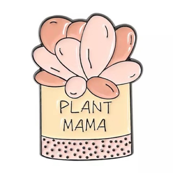 Jewelry - 6/$30 Plant Mama Succulent Enamel Brooch Pin